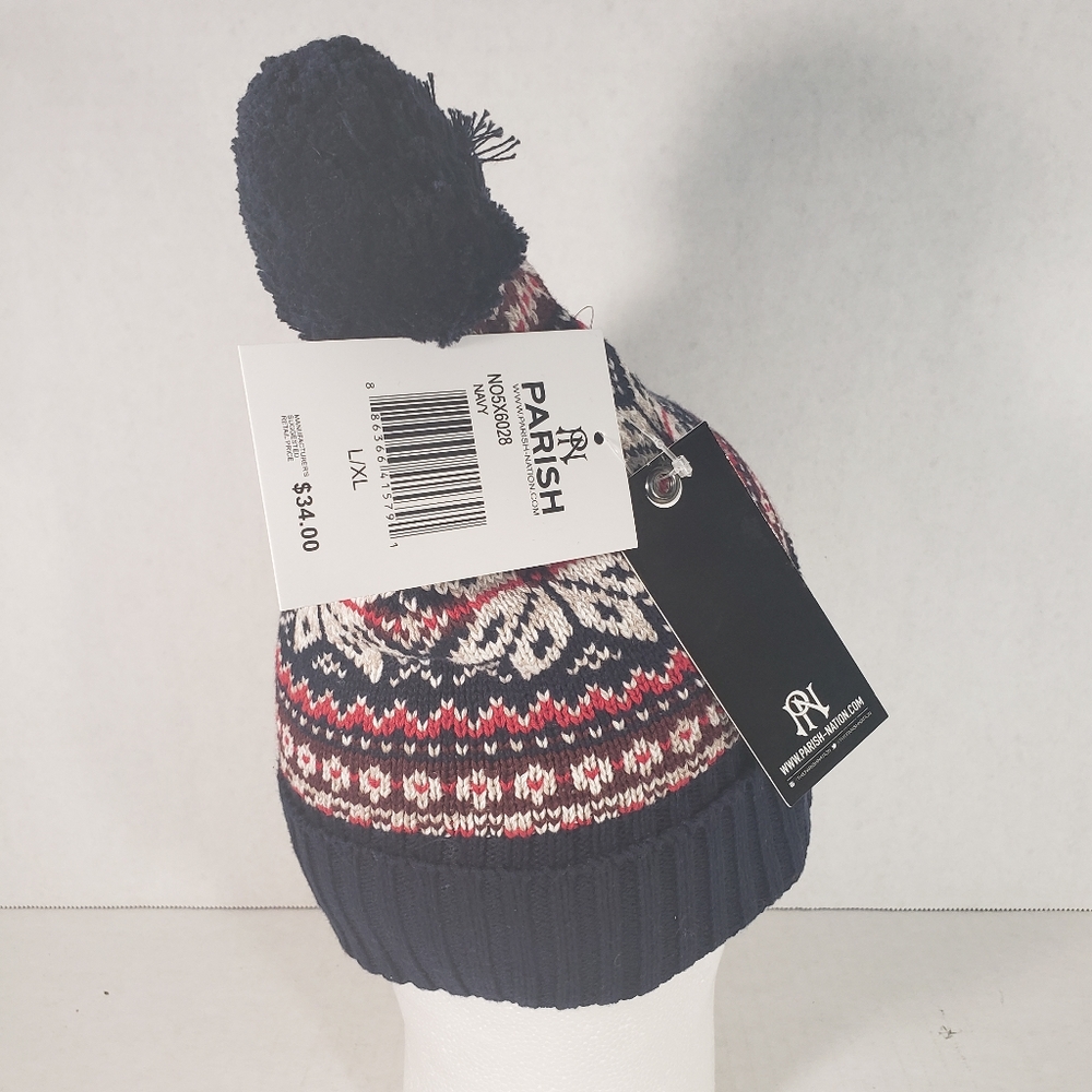 NWT Men's Parish Nation Beanie - Picture 2 of 2